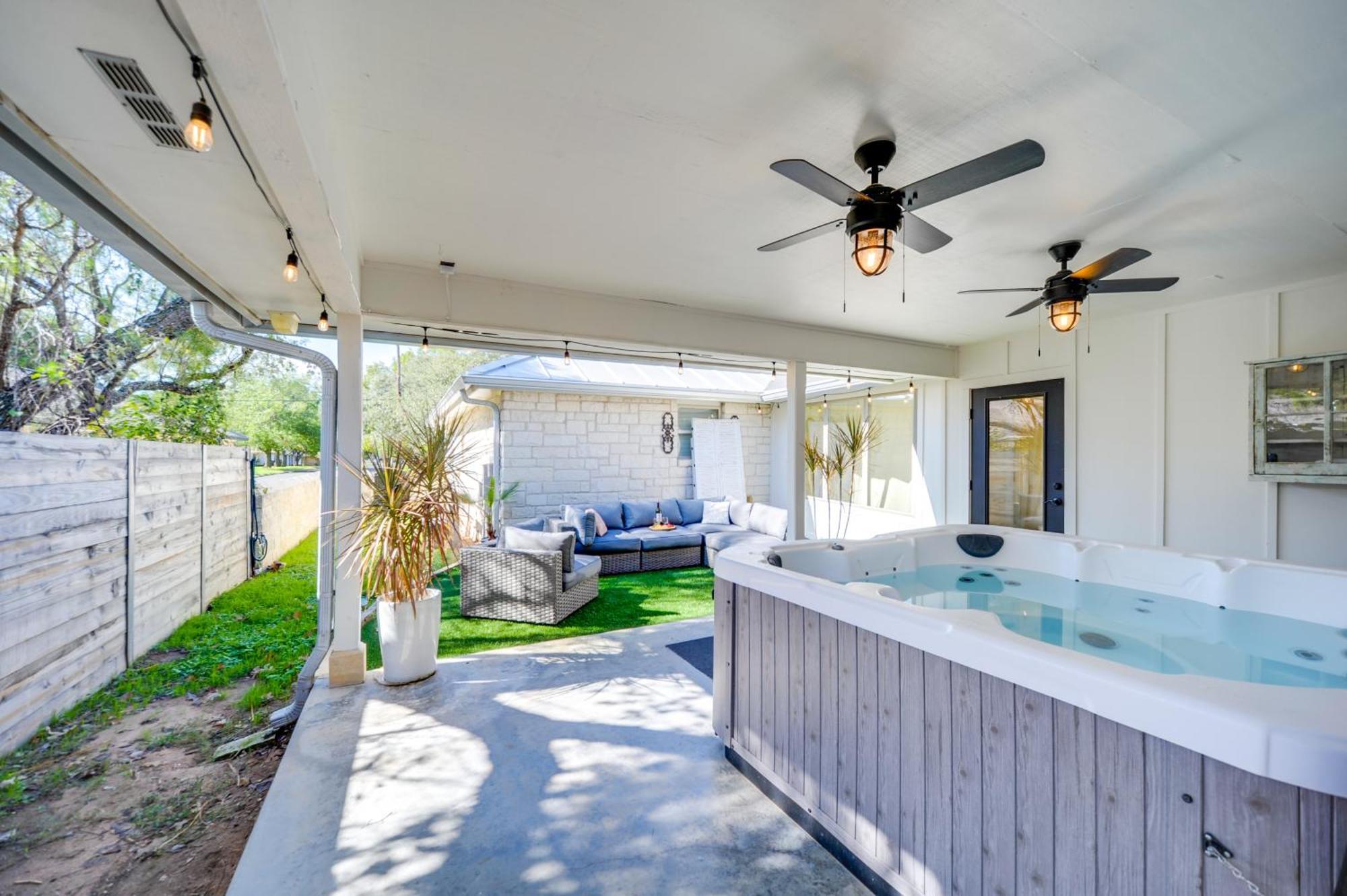 Fredericksburg Regan Cottage With Hot Tub! Ngoại thất bức ảnh